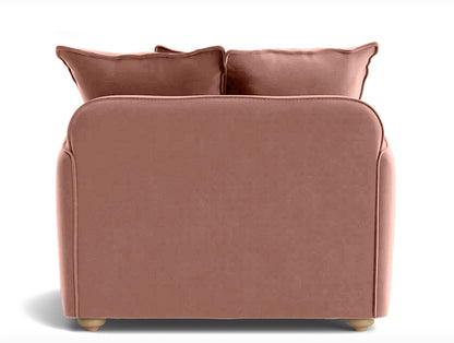 Chunky Sofa - 3 Seater - Peach