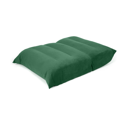 Flooton - Floor Sofa and Futon Bed - Forest Green