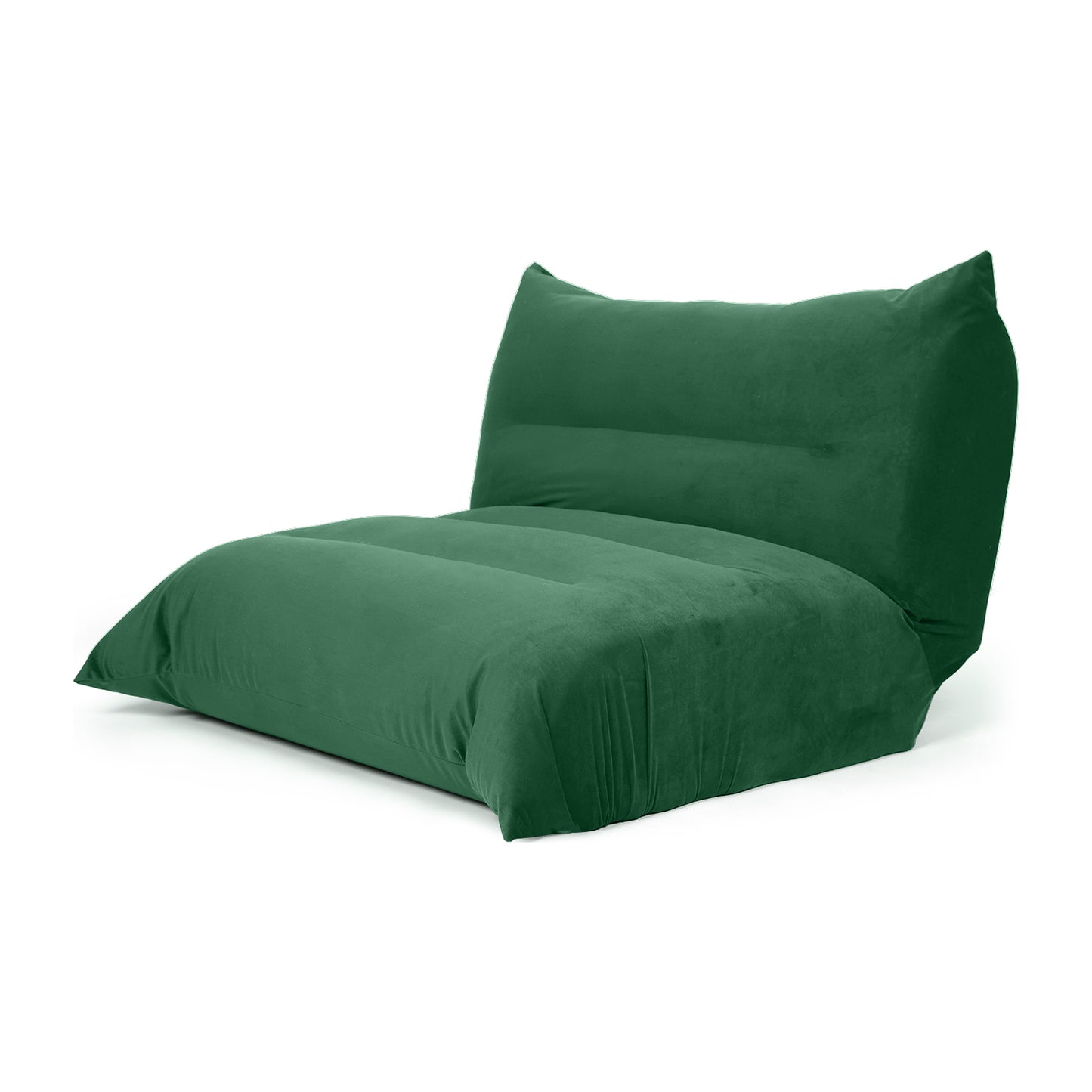 Flooton - Floor Sofa and Futon Bed - Forest Green