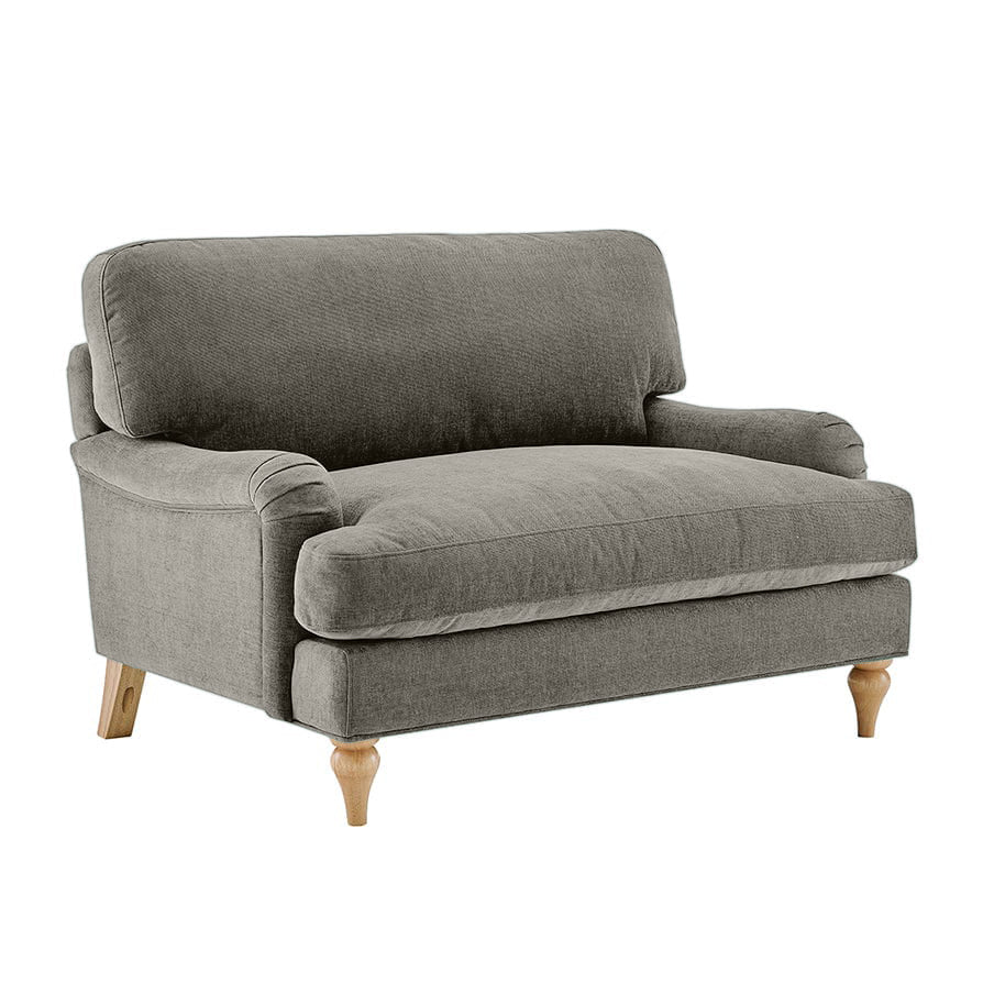 Lemon - Loveseat Sofa - Grey