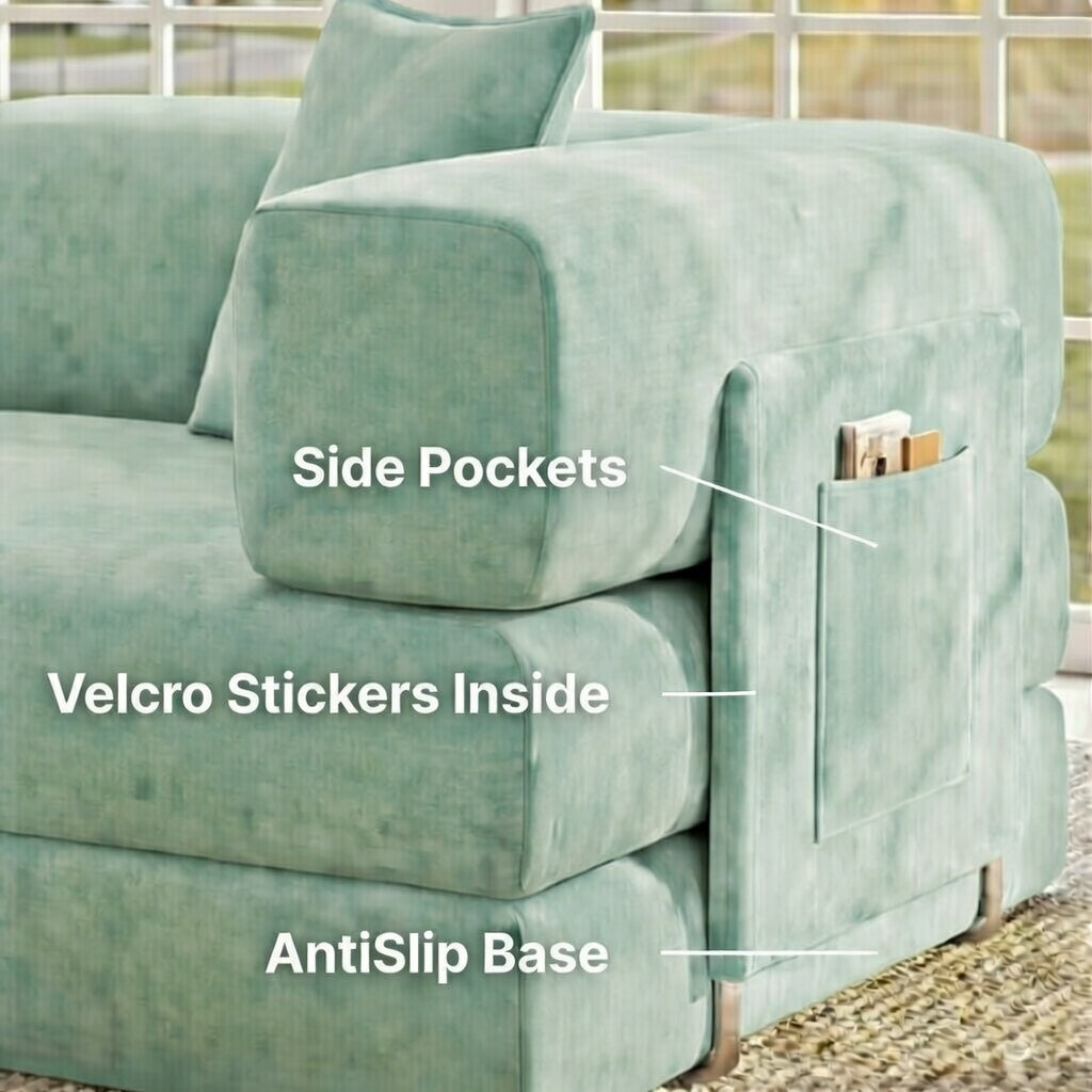 Chonkers - Sofa Bed - Sage Green