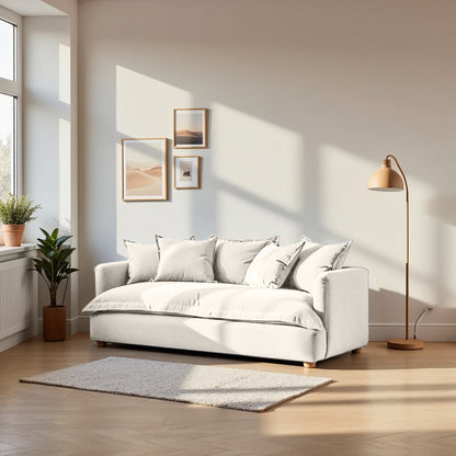 Jamun Sofa - 2 Seater - Beige