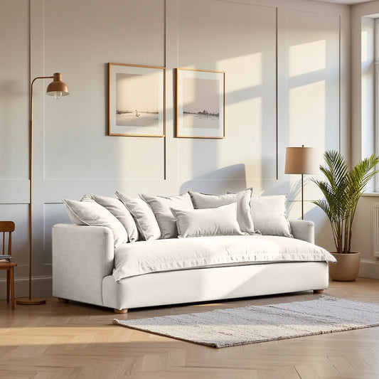 Jamun Sofa - 3 Seater - Beige