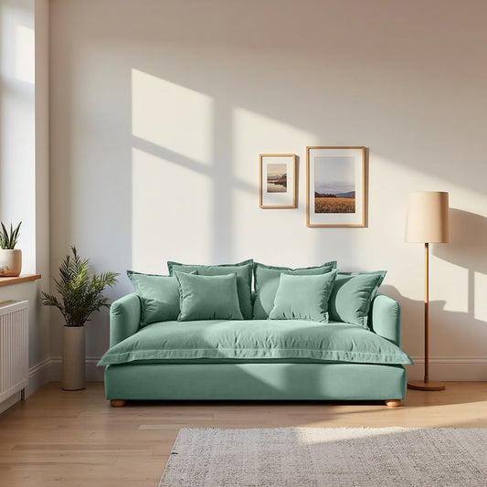 Jamun Sofa - 2 Seater - Sage Green