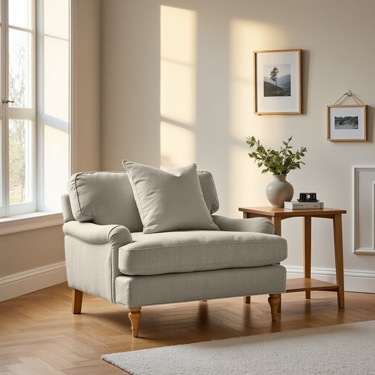 Lemon - Loveseat Sofa - Beige