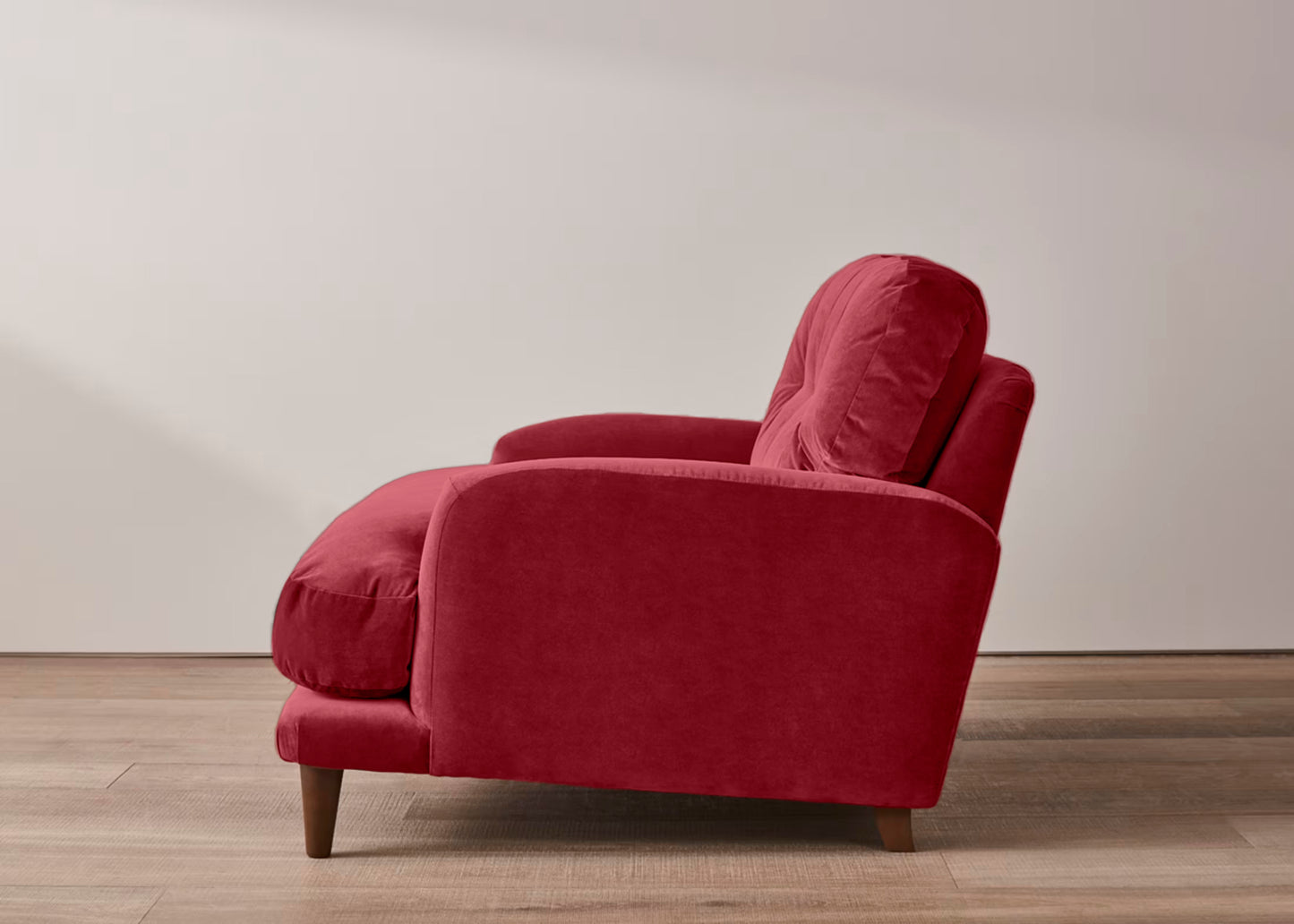 Sugar Sofa - Loveseat - Dark Maroon