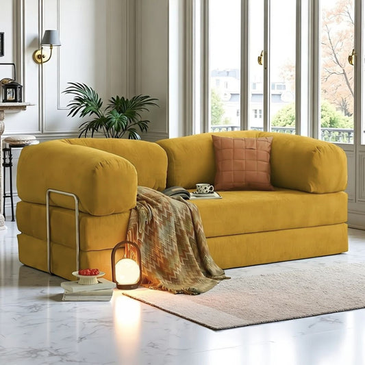 Chonkers - Sofa Bed - Mustard