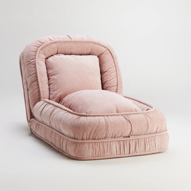 Woolly - Human Dog Bed/Floor Sofa Bed - Peach