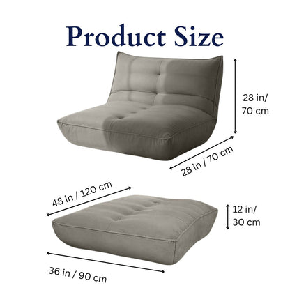 The Rosetta | Sofa Bed (Grey)
