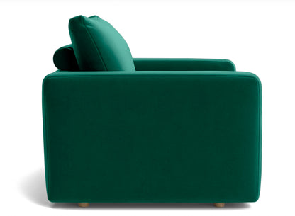 Plum Sofa - 3 Seater - Forest Green