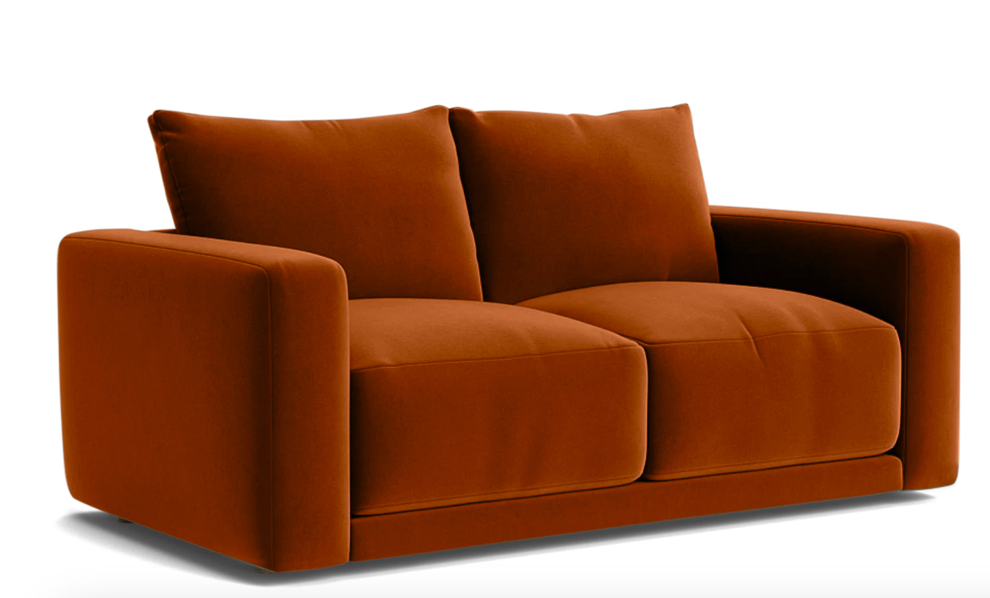 Plum Sofa - 2 Seater - Copper