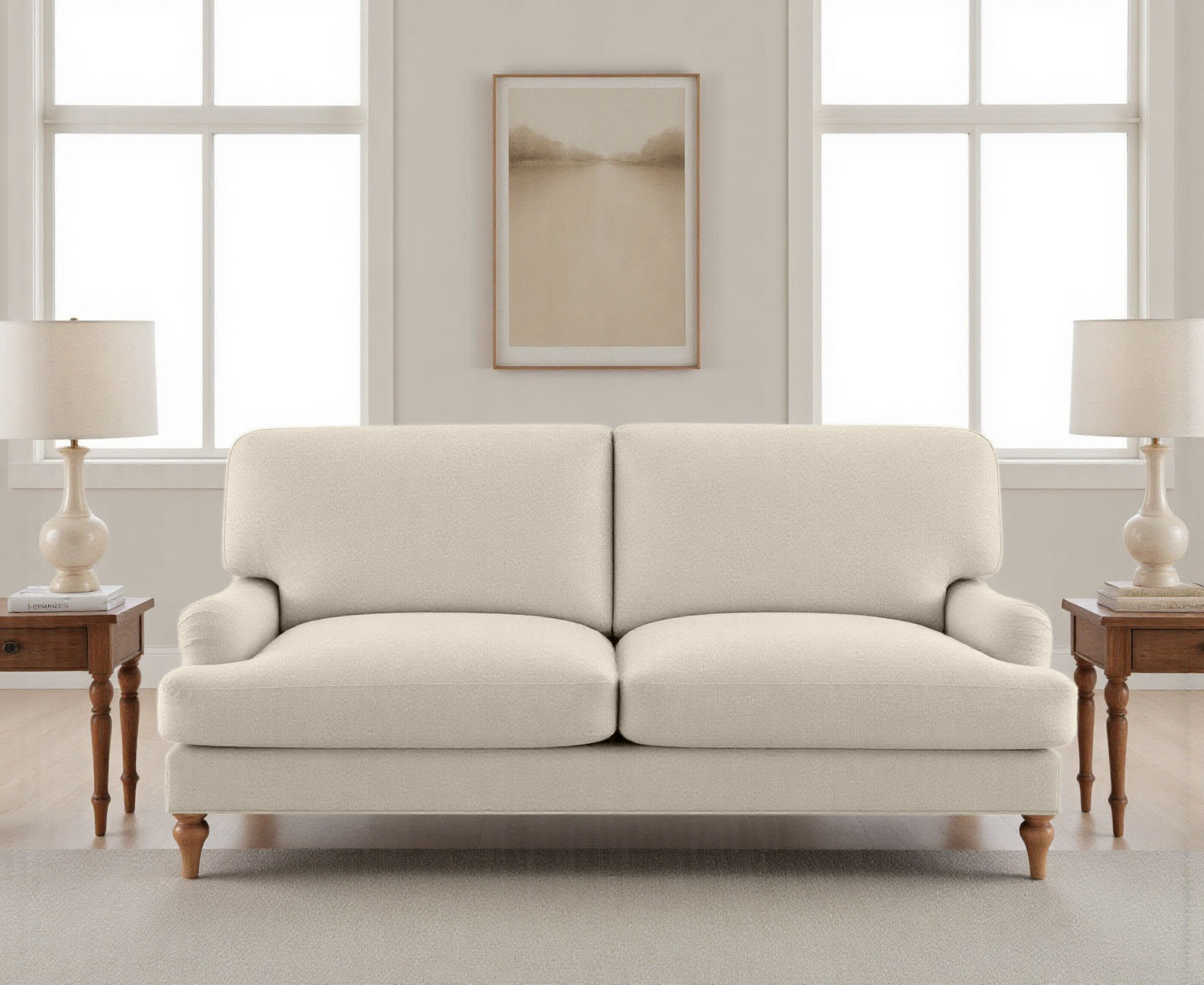 Lemon Sofa - 2 Seater - Beige