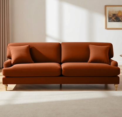 Lemon Sofa - 3 Seater - Copper