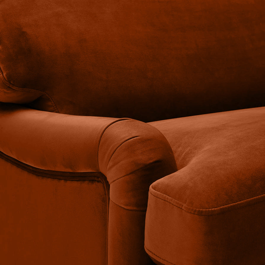 Lemon Sofa - 3 Seater - Copper