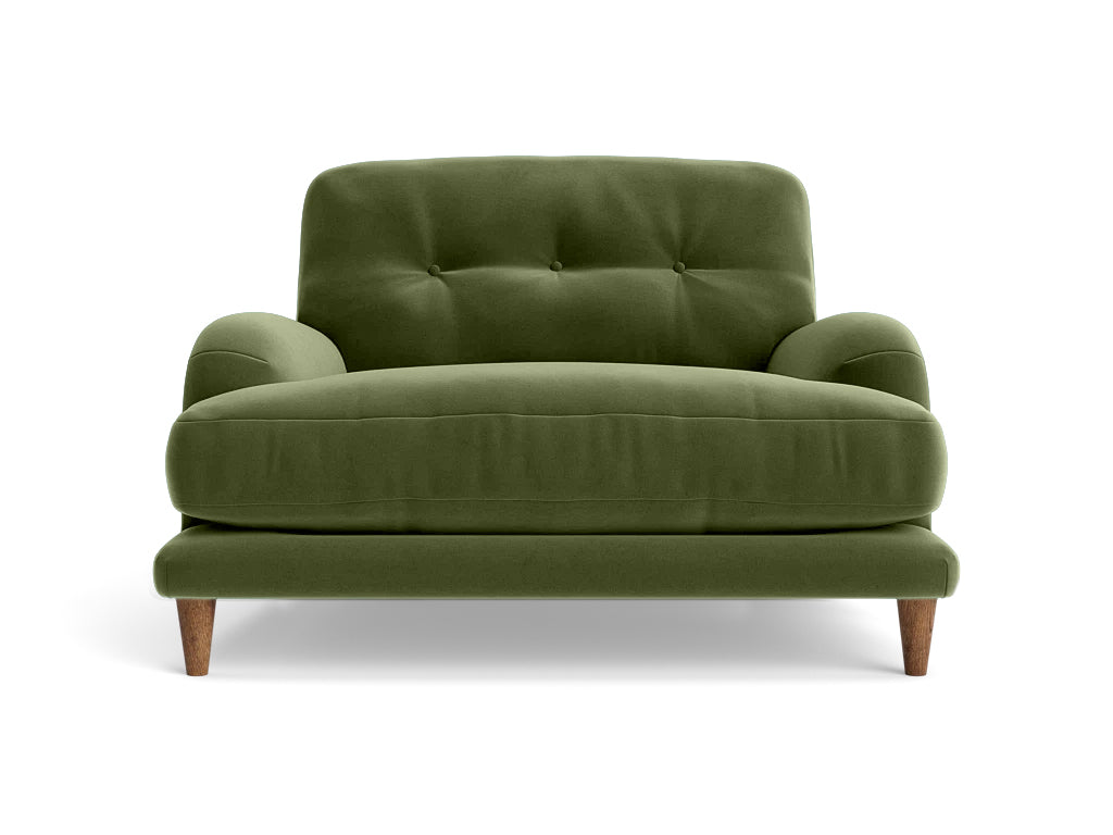Sugar Sofa - Loveseat - Leaf Green