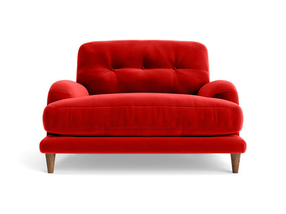 Sugar Sofa - Loveseat - Hot Red