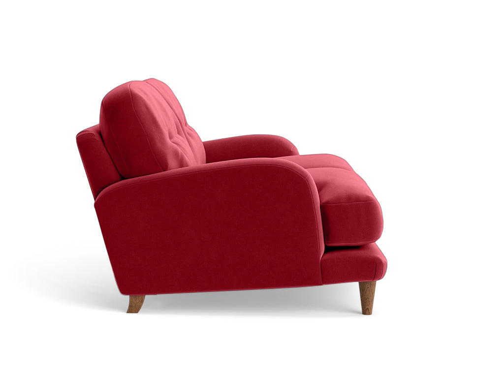Sugar Sofa - 2 Seater - Dark Maroon