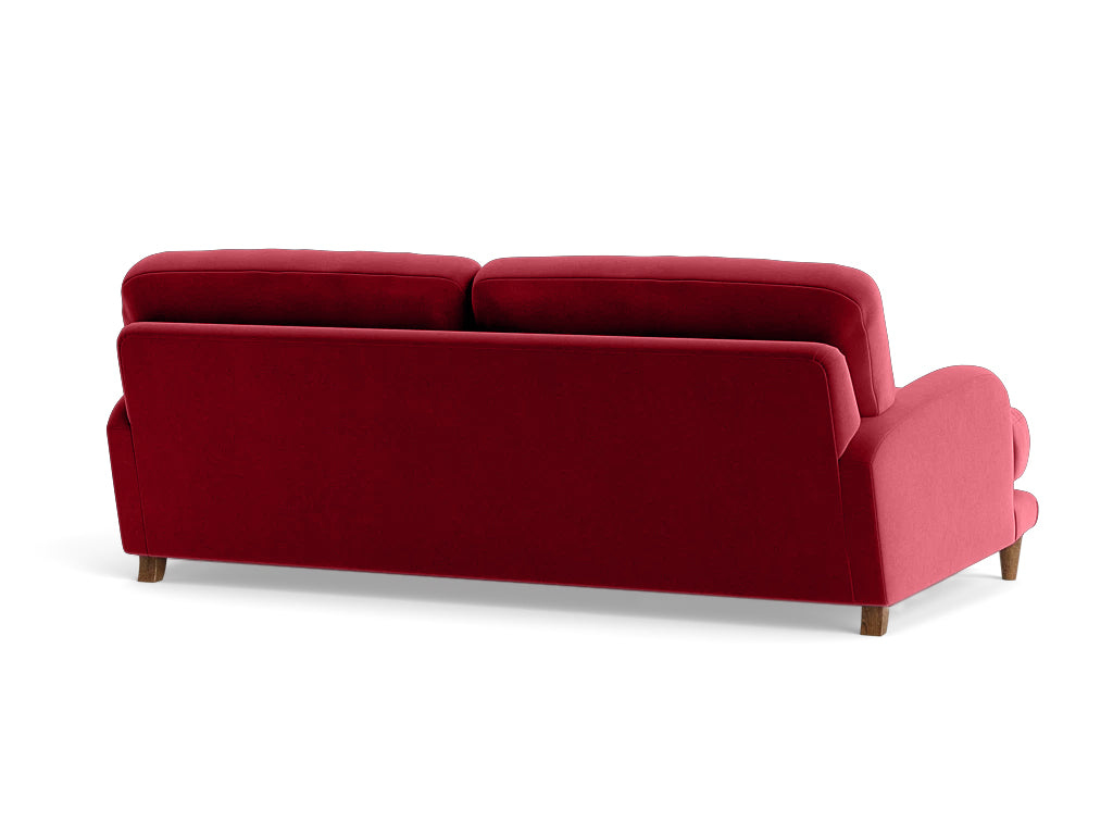 Sugar Sofa - 3 Seater - Dark Maroon