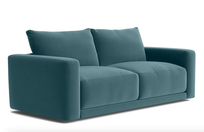 Plum Sofa - 3 Seater - Arctic Blue