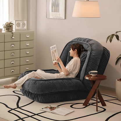Woolly - Human Dog Bed/Floor Sofa Bed - Smoke Grey